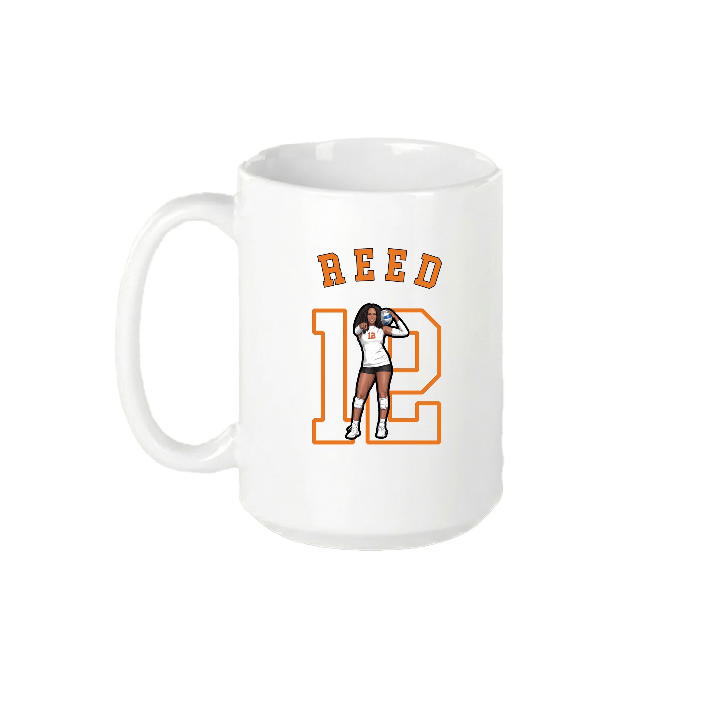 15oz Coffee Mug — Shirsey Arch in White