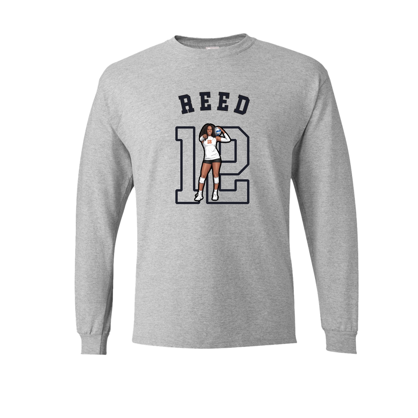 Long Sleeve Tee — Shirsey Arch in Grey