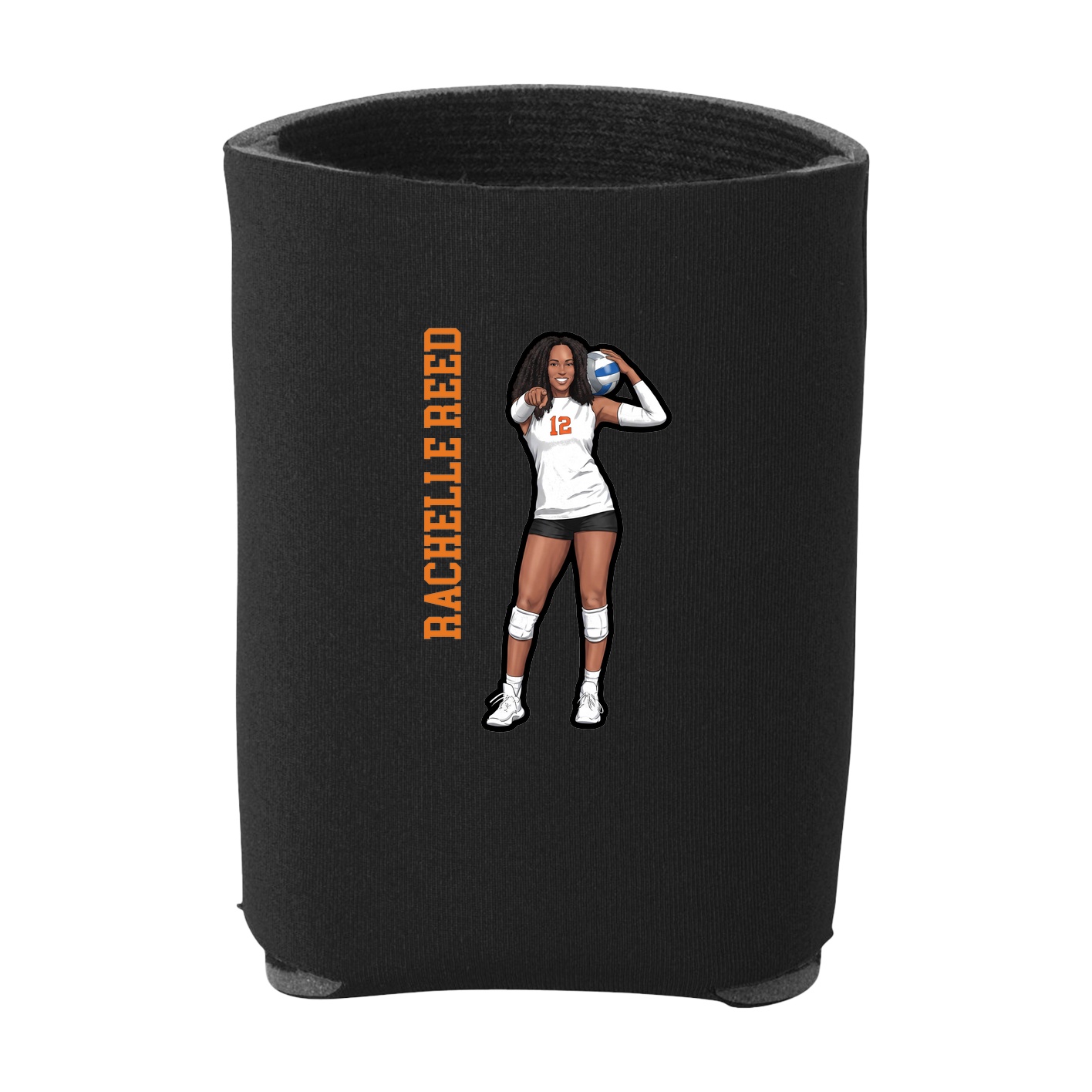 Can Holder — Name Vertical in Black