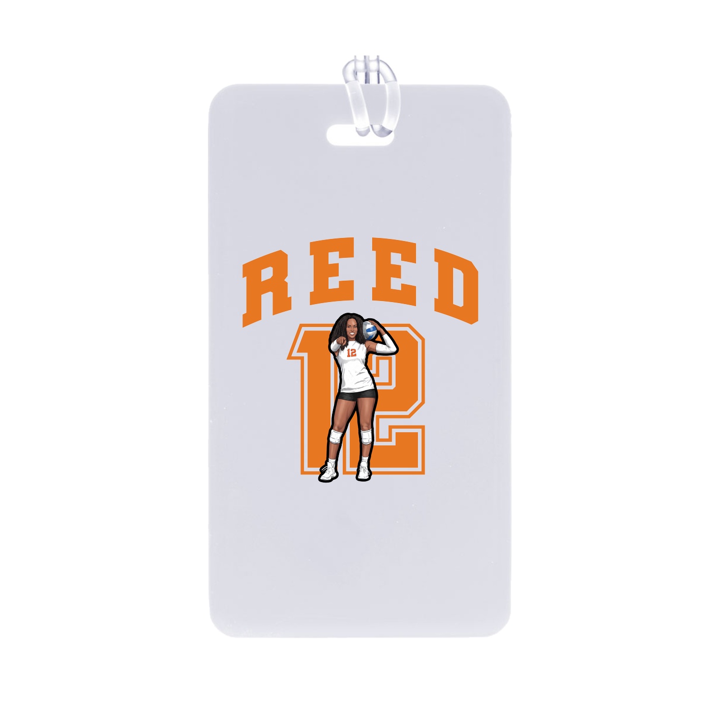 Bag Tag — Number in Classic