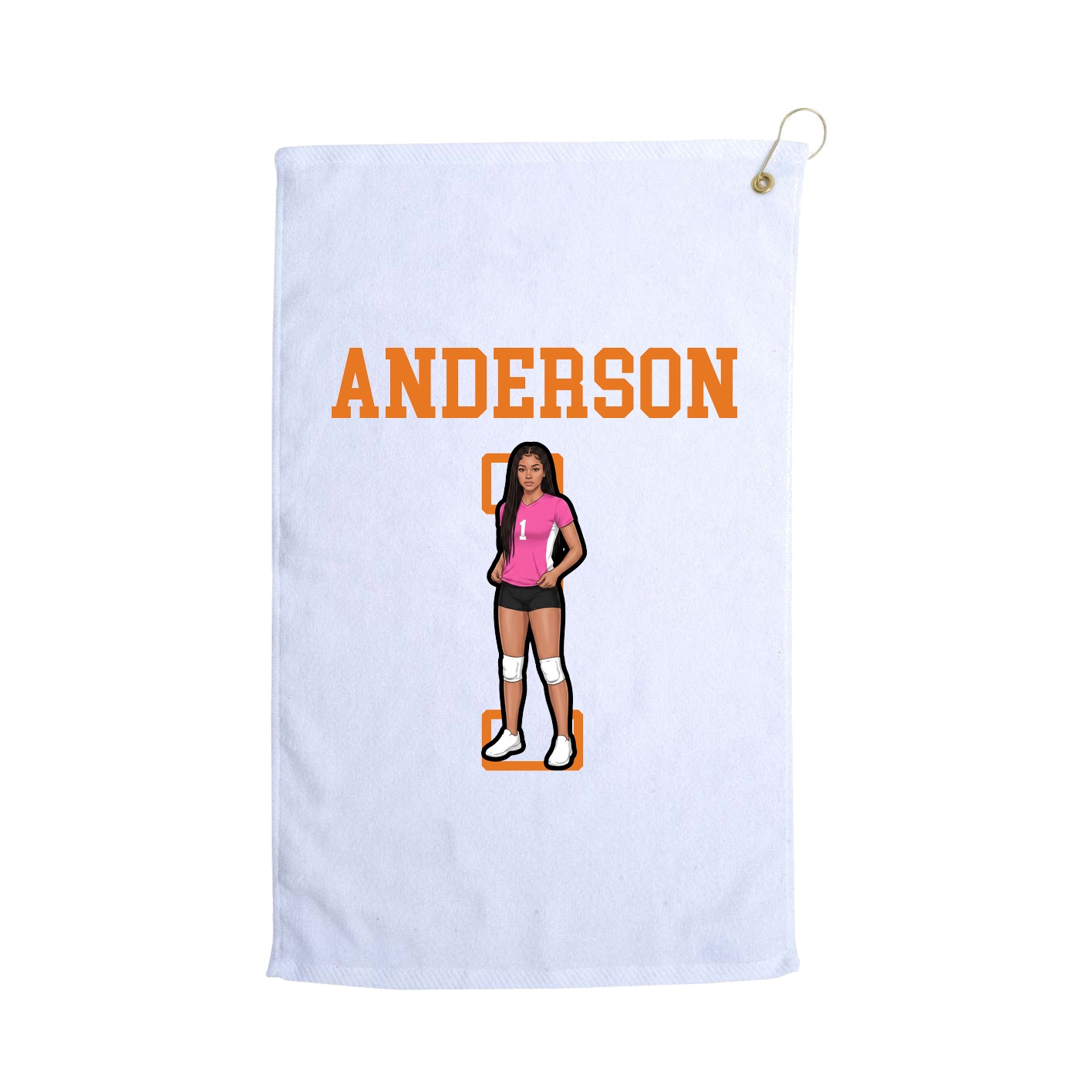 Golf Towel — Shirsey in White