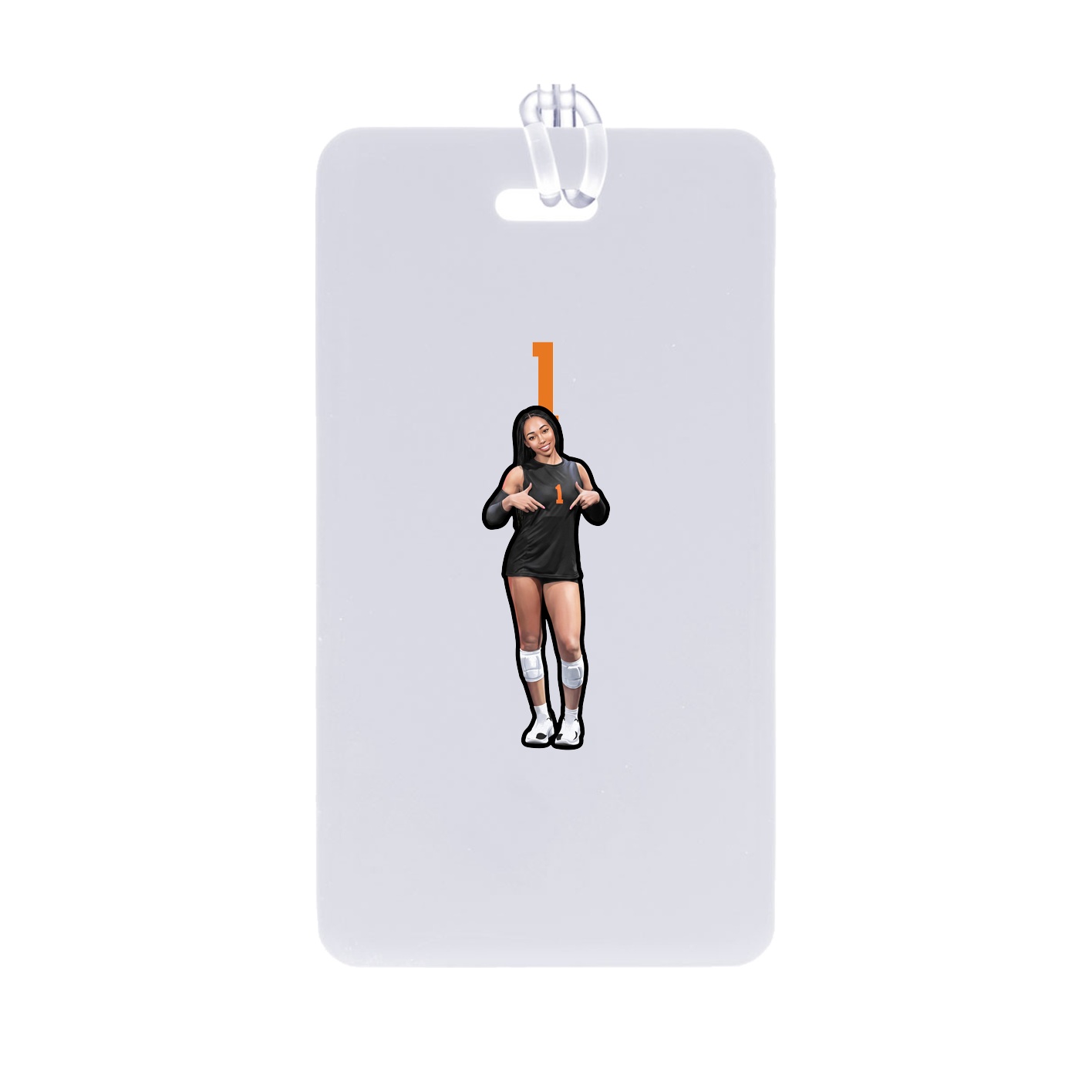 Bag Tag — Number Top in Classic