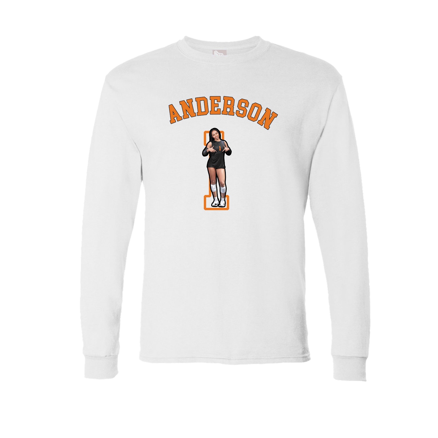 Long Sleeve Tee — Shirsey Arch in White