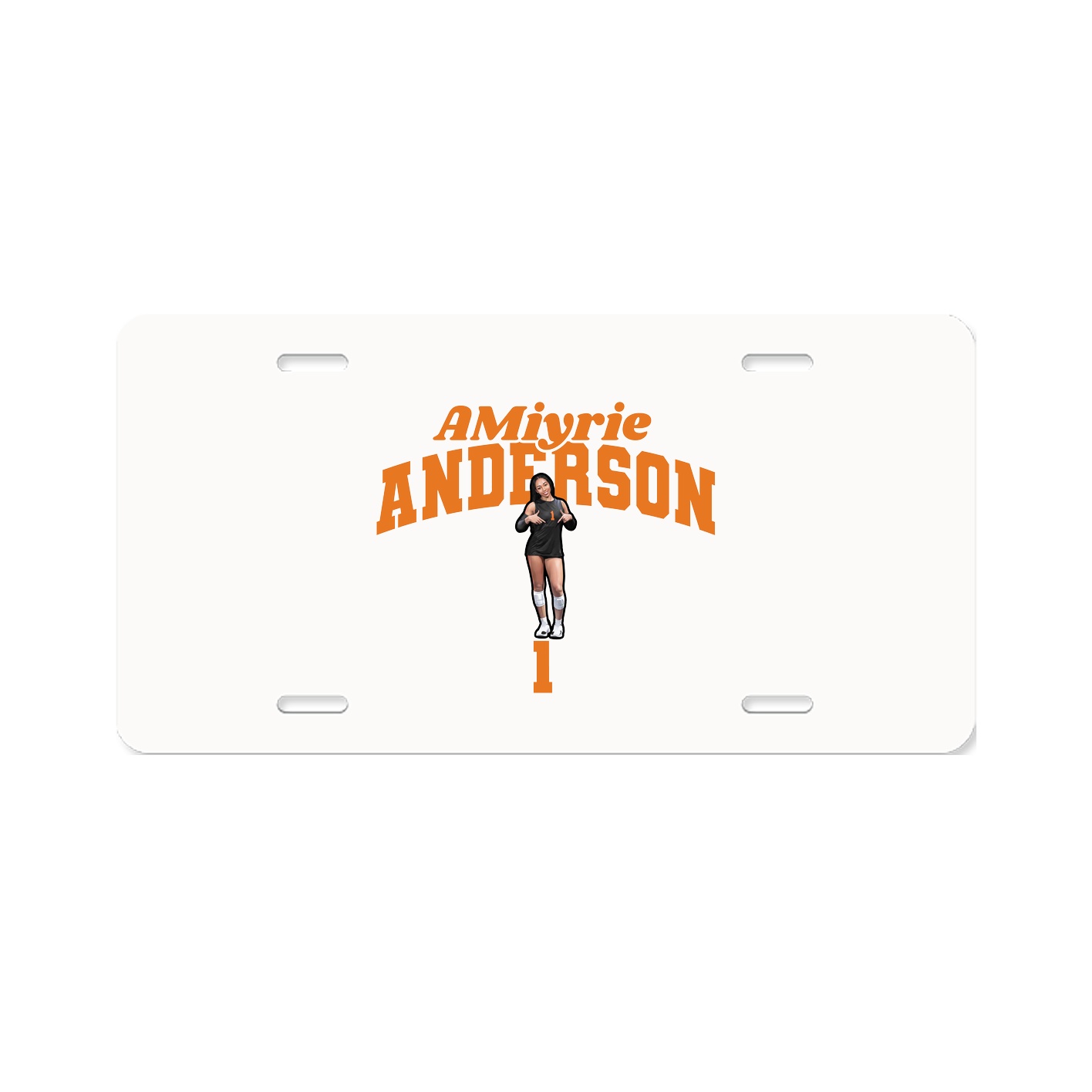 License Plate — Signature Arch in Classic