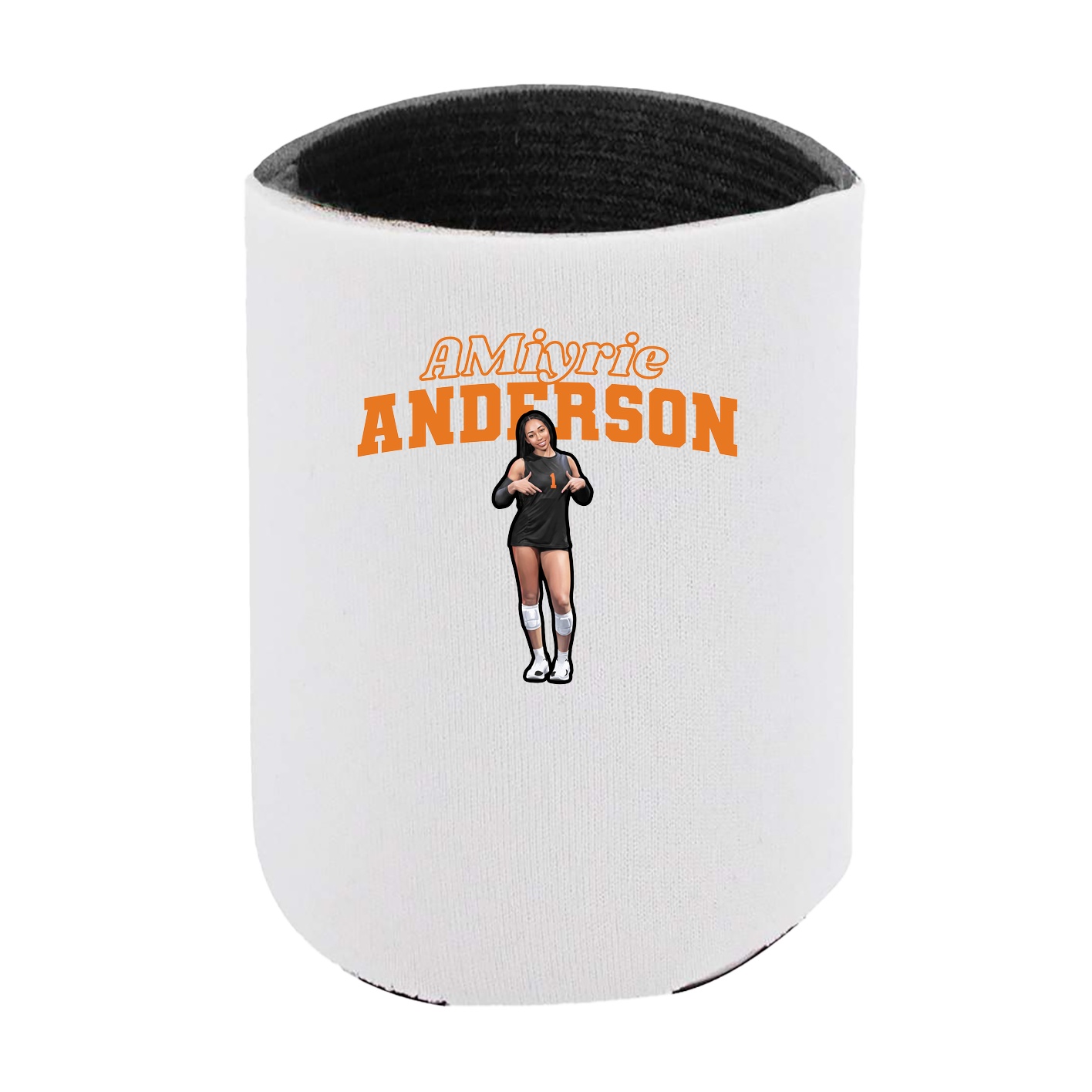 Can Holder — Name Arch in White
