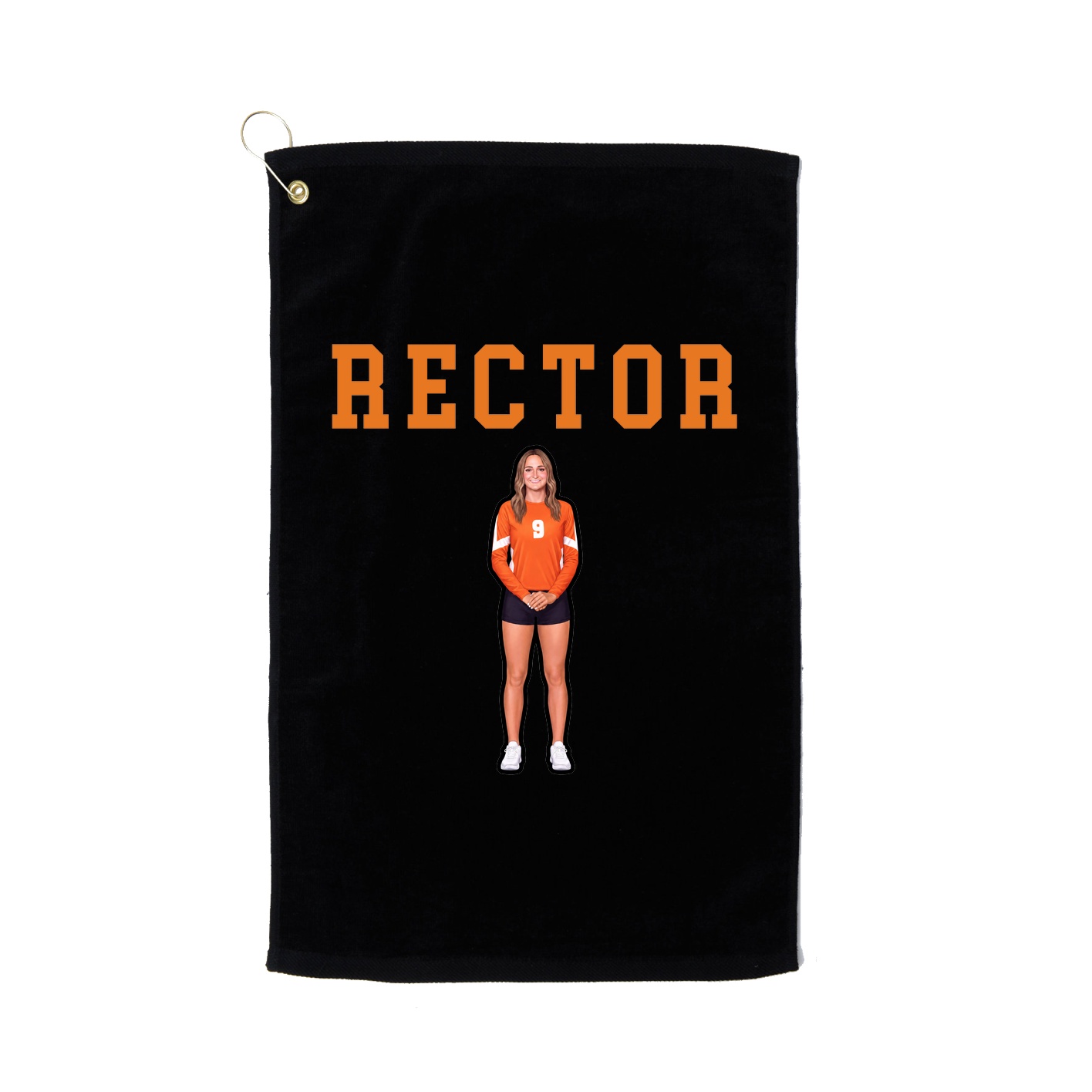 Golf Towel — Shirsey in Black