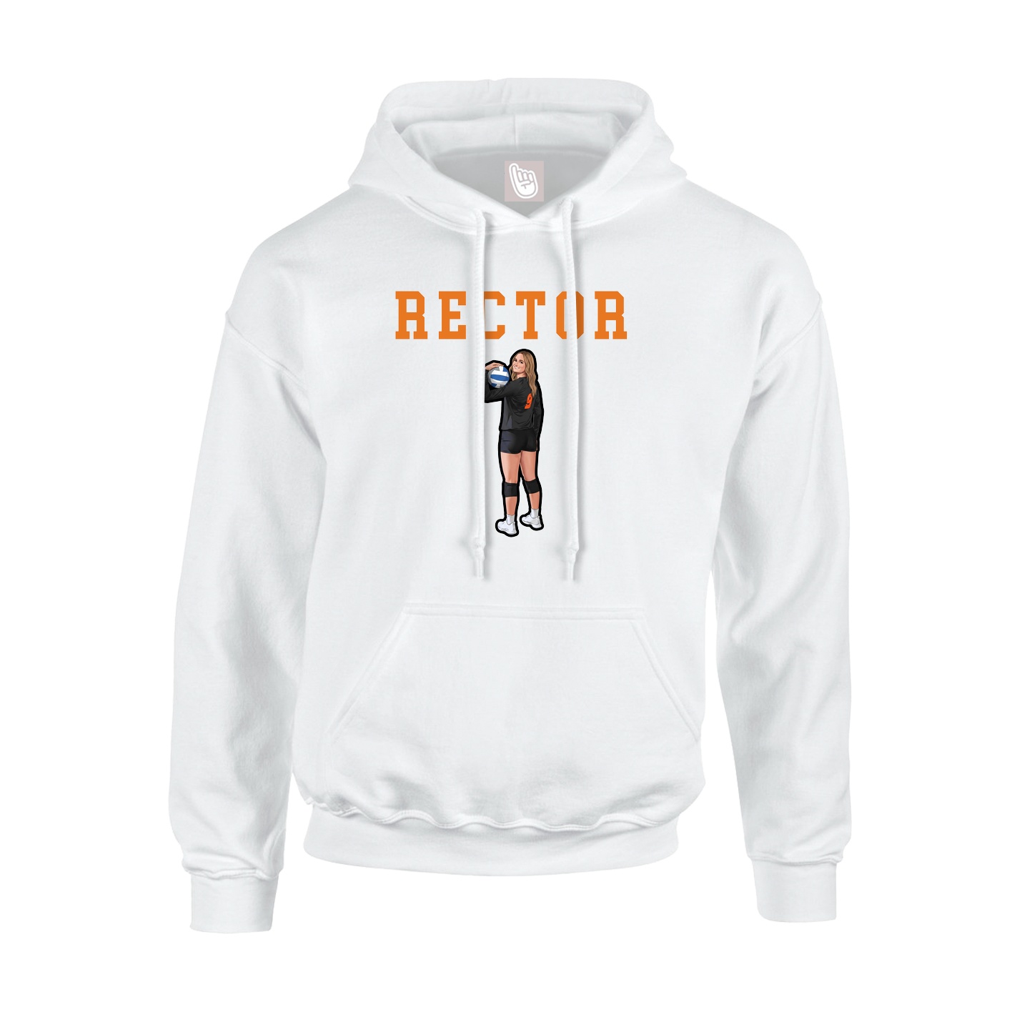 Youth Hoodie — Shirsey in White