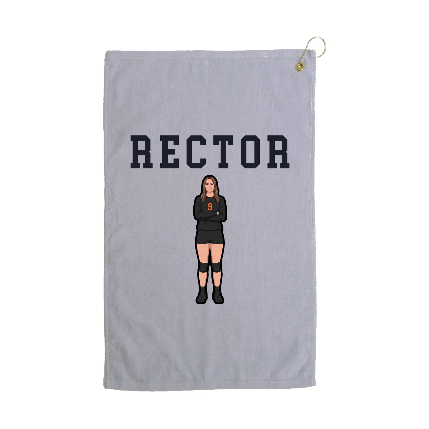 Golf Towel — Shirsey in Grey