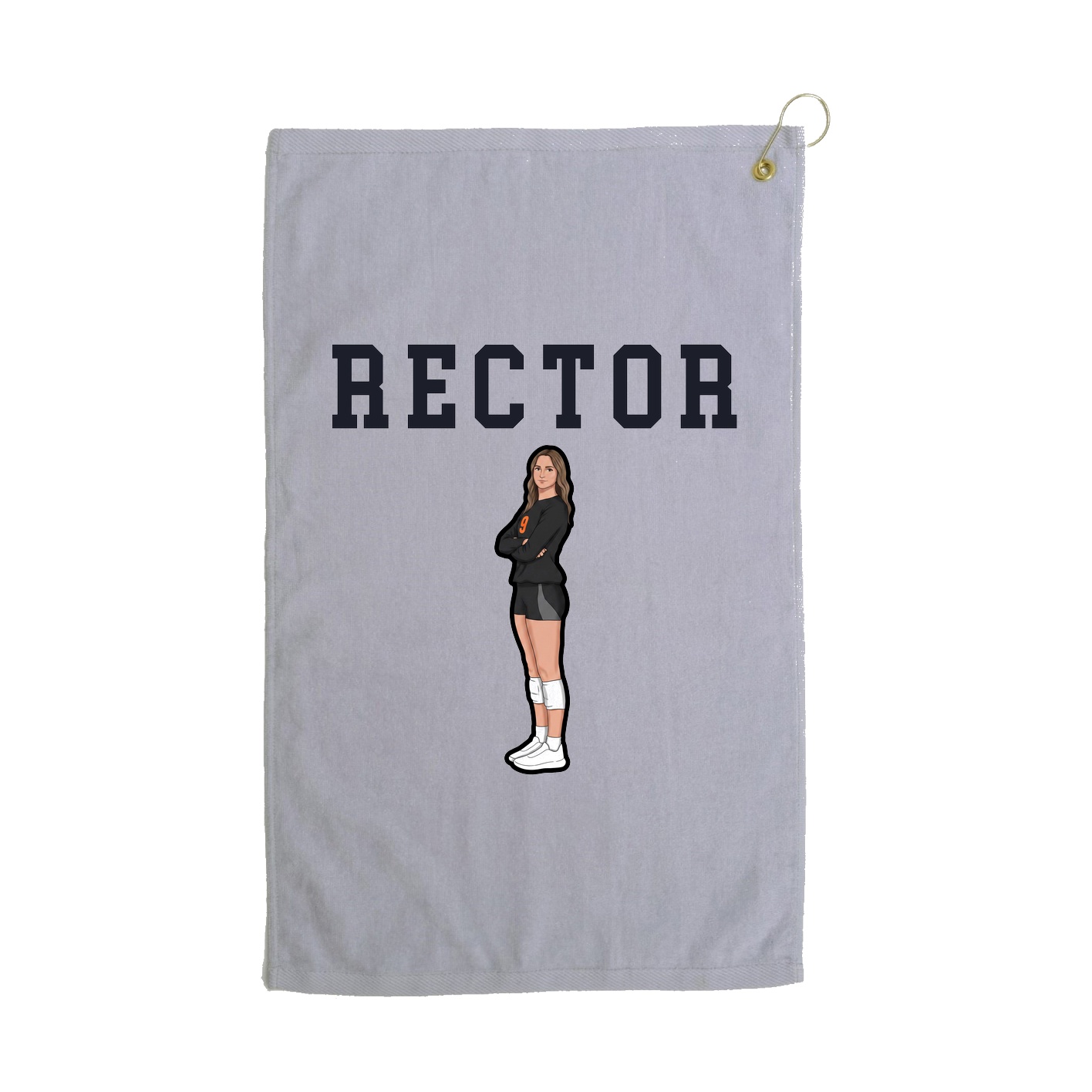 Golf Towel — Shirsey in Grey