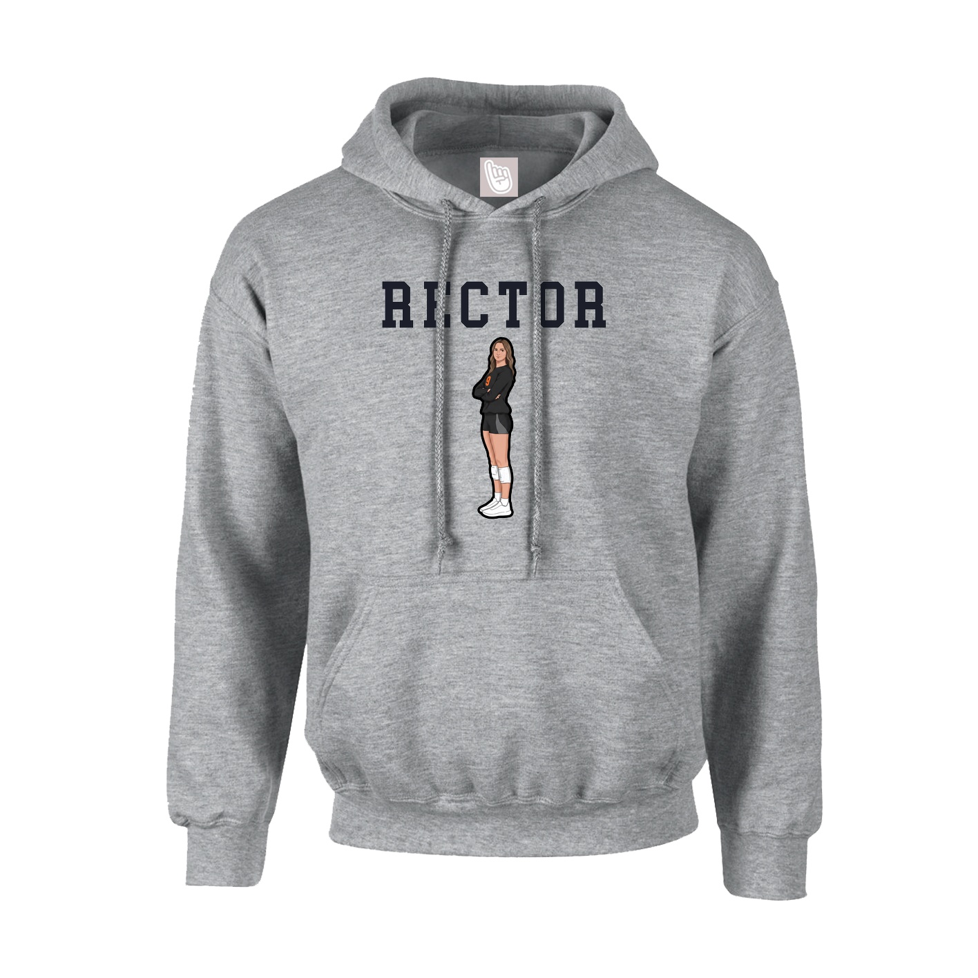 Youth Hoodie — Shirsey in Grey