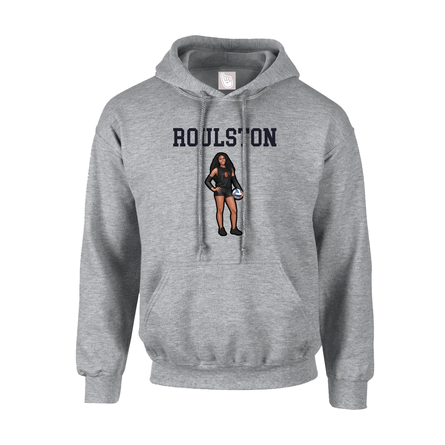 Hoodie — Shirsey in Grey