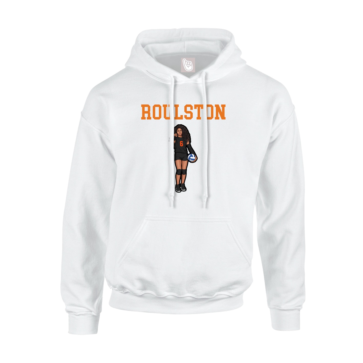 Hoodie — Shirsey in White
