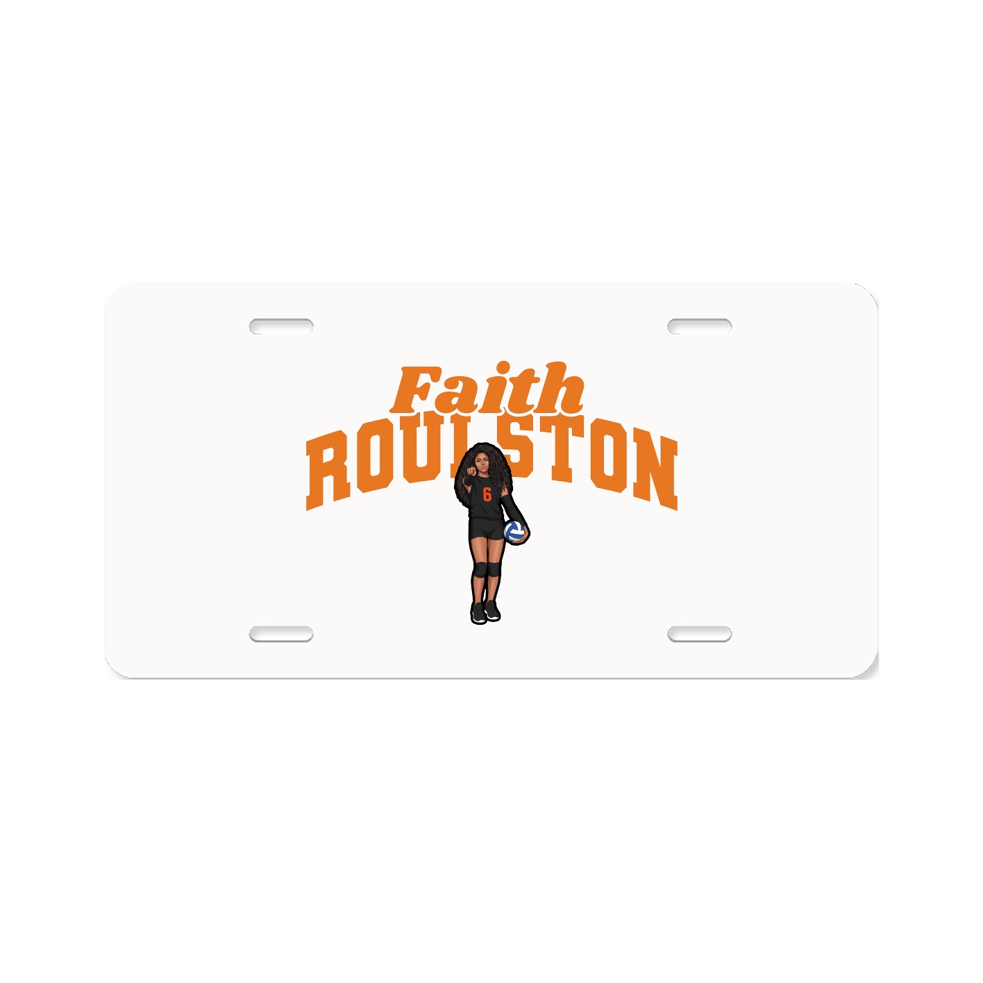 License Plate — Signature Arch in Classic