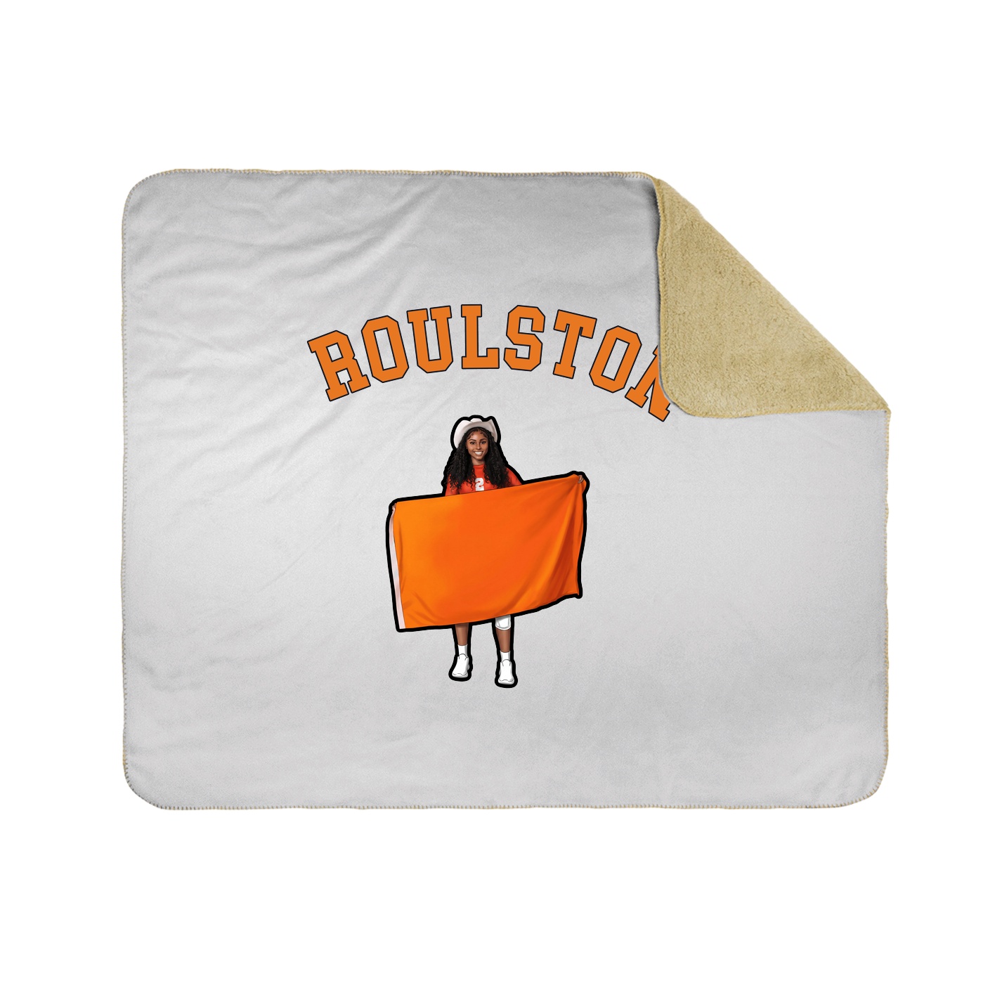 Throw Blanket — Shirsey Arch in White