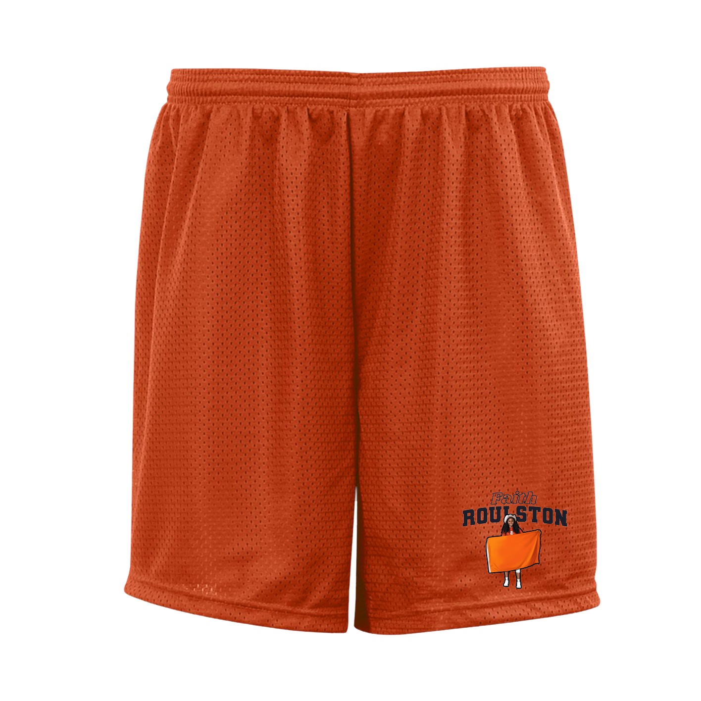 Shorts — Name Arch in Orange