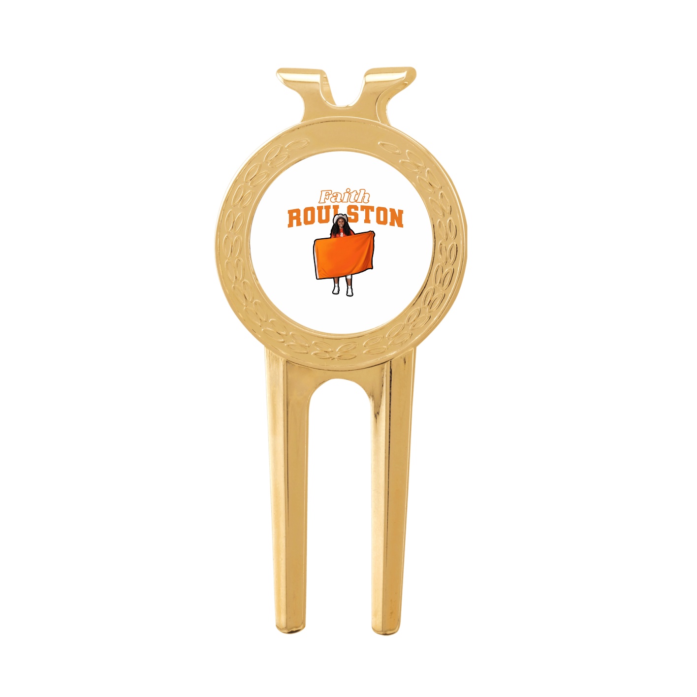 Divot Tool with Ball Marker — Name Arch in Classic