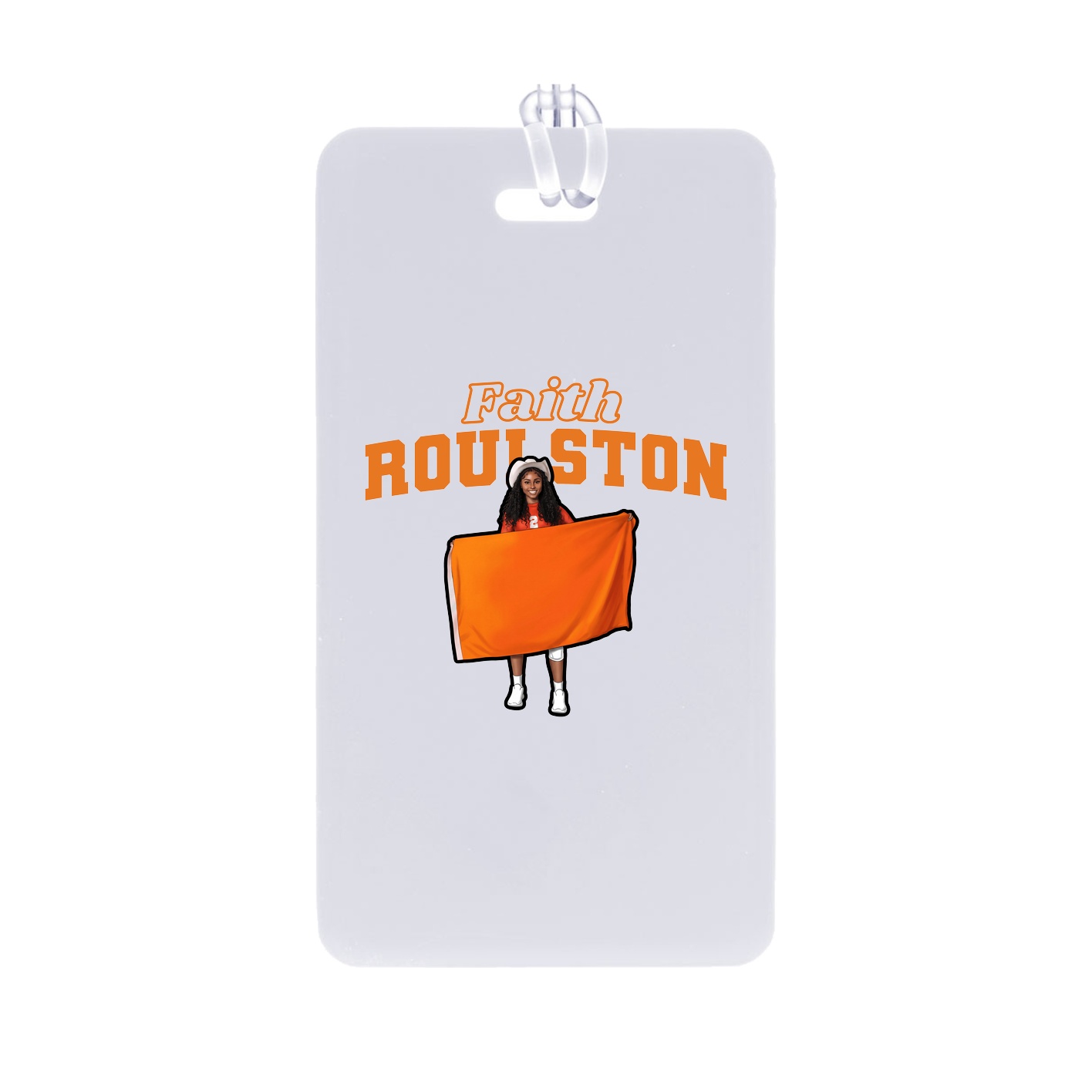 Bag Tag — Name Arch in Classic