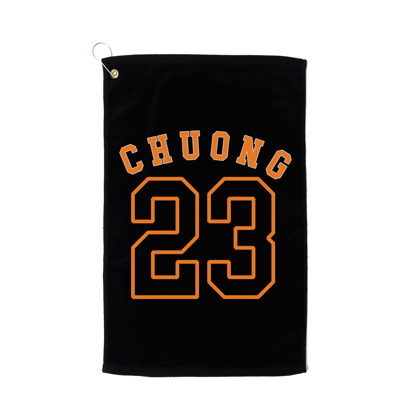 Golf Towel — Shirsey Arch in Black
