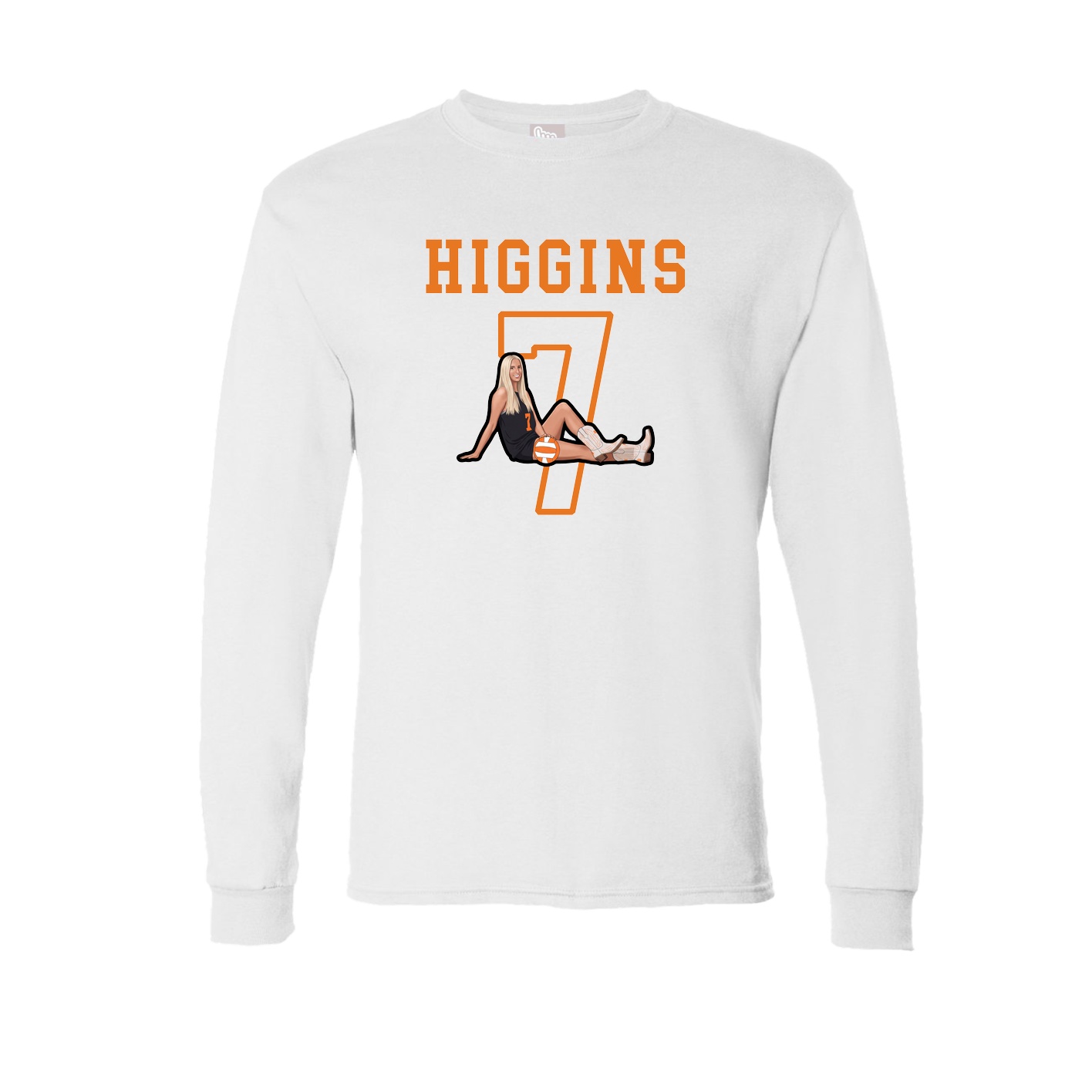 Long Sleeve Tee — Shirsey in White