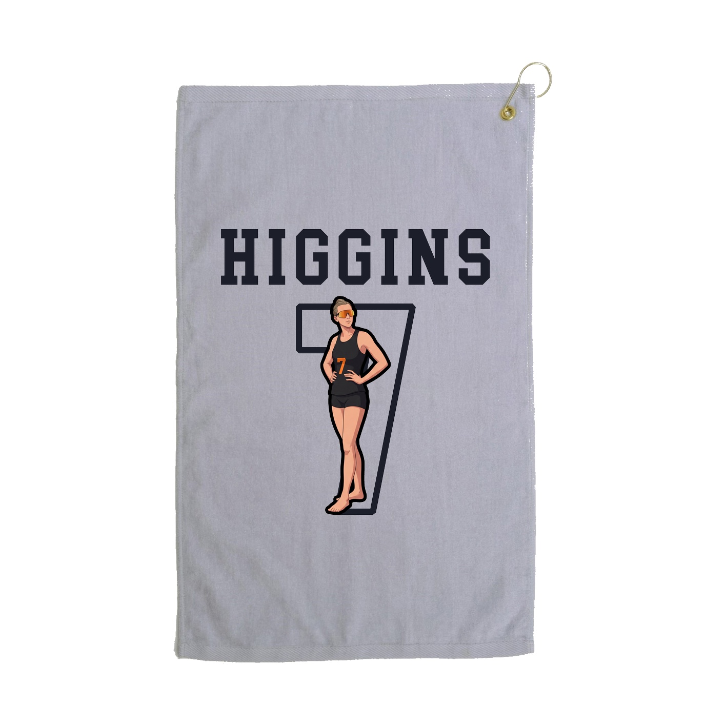Golf Towel — Shirsey in Grey
