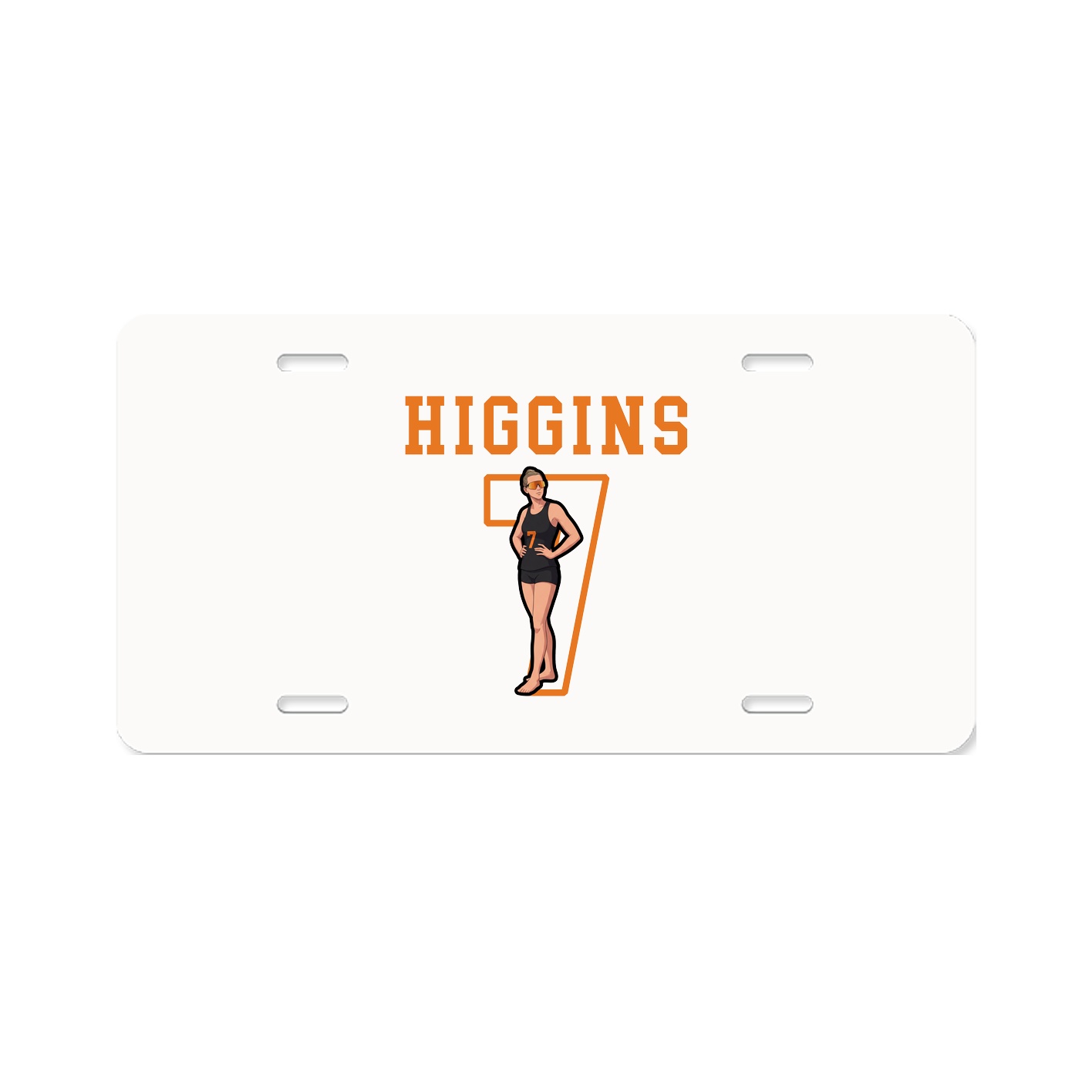 License Plate — Shirsey in Classic