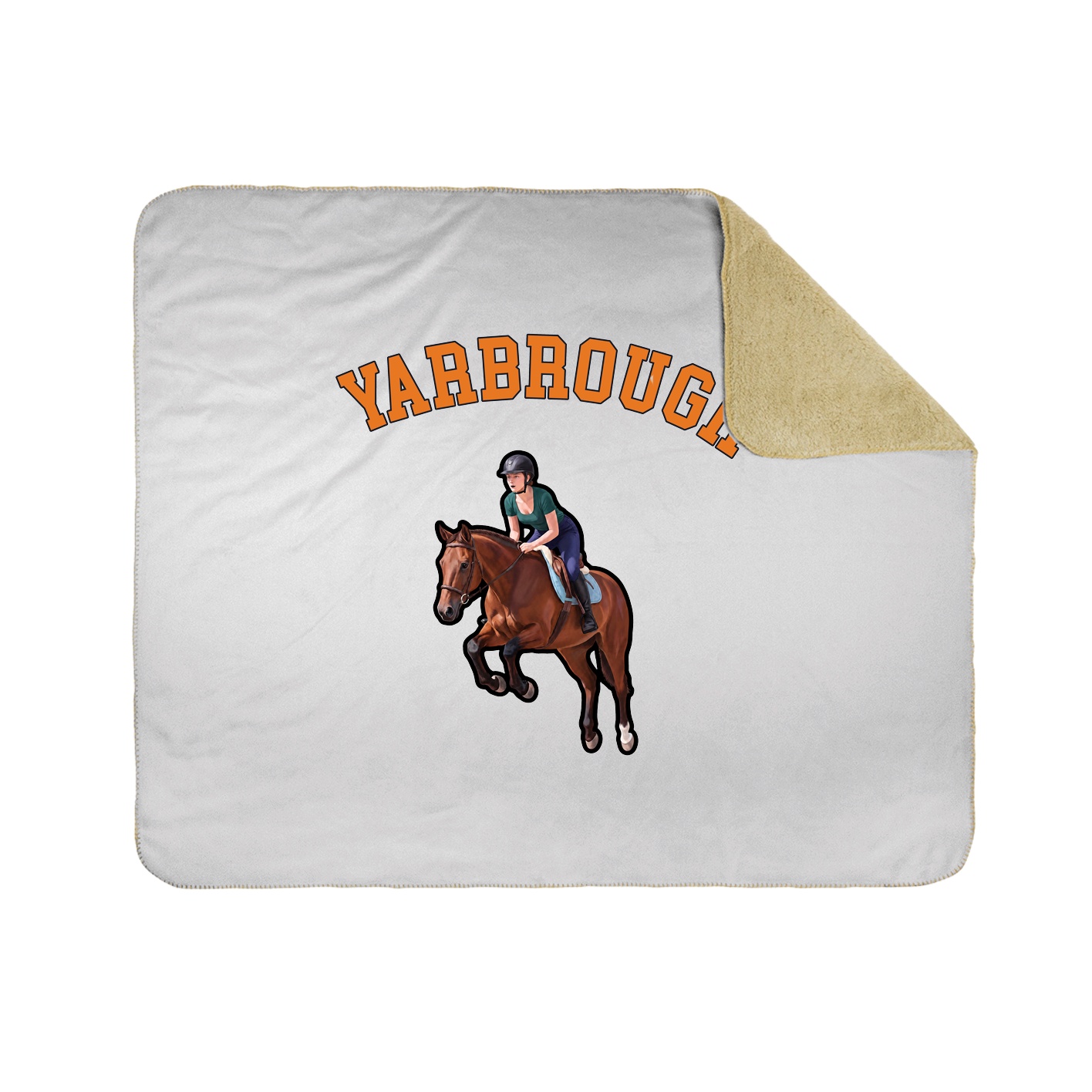 Throw Blanket — Shirsey Arch in White