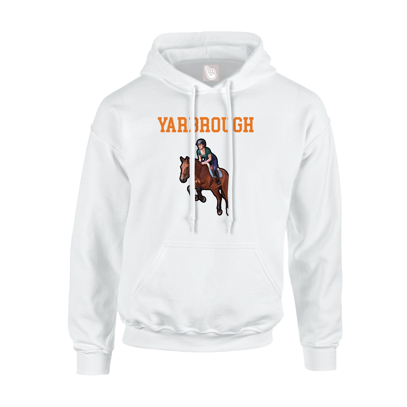 Youth Hoodie — Shirsey in White