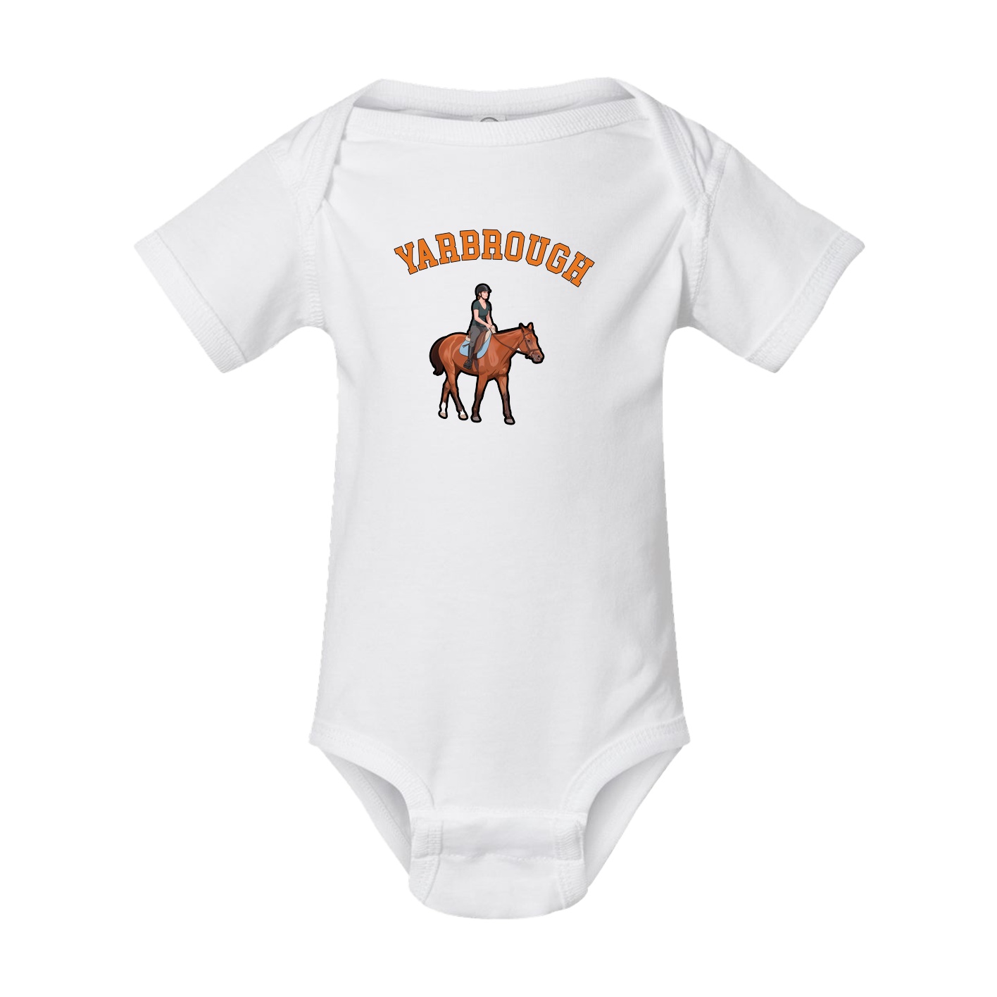 Baby Onesie — Shirsey Arch in White