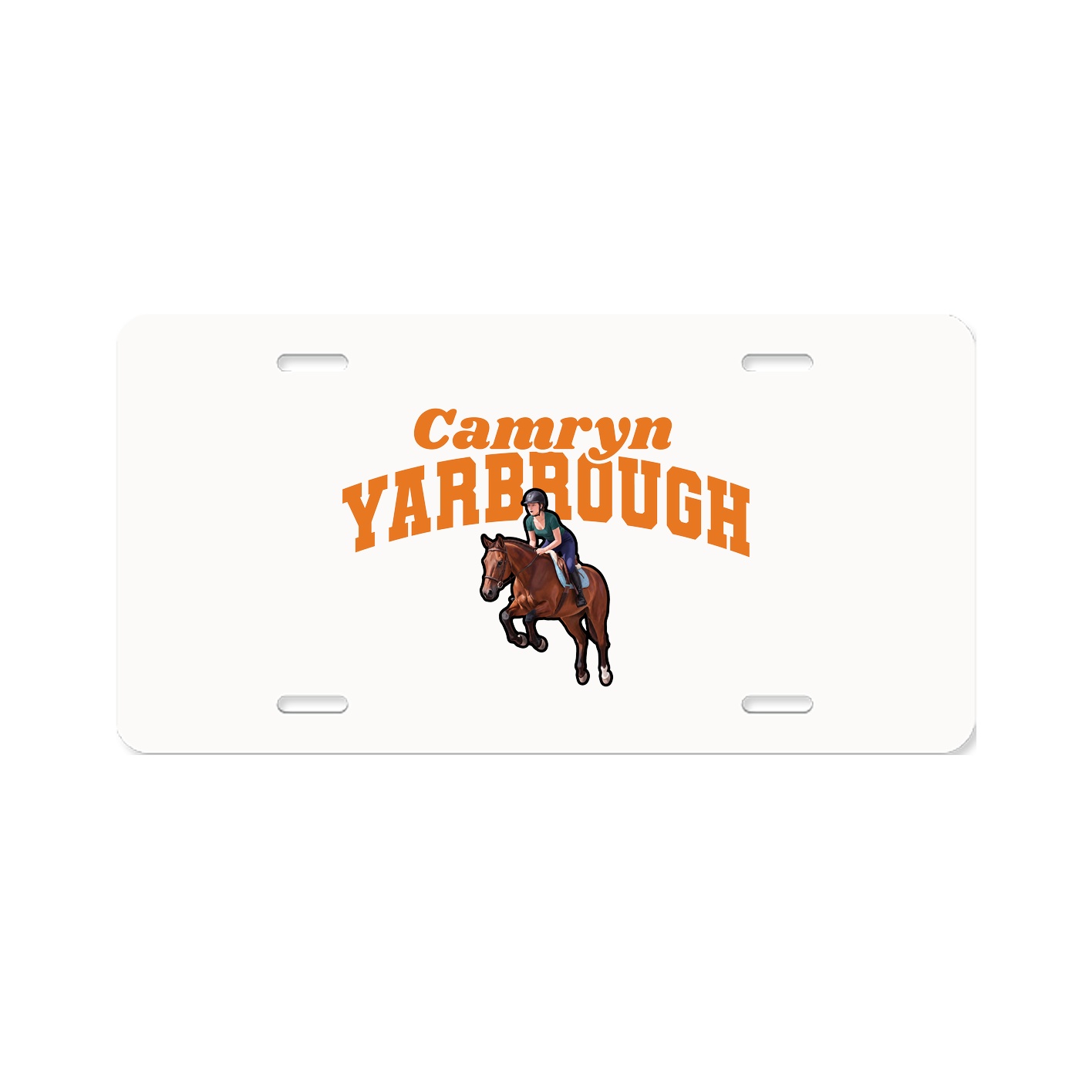 License Plate — Signature Arch in Classic
