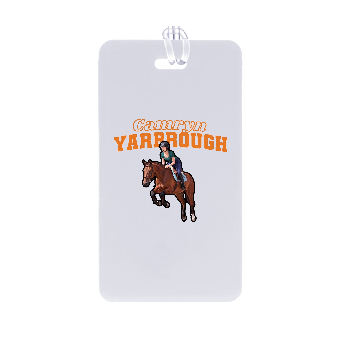 Bag Tag — Name Arch in Classic