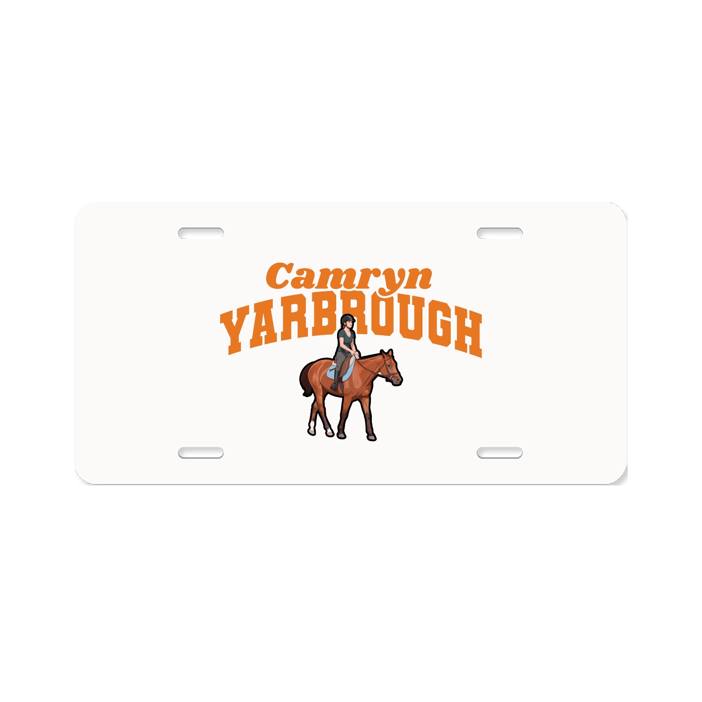 License Plate — Signature Arch in Classic