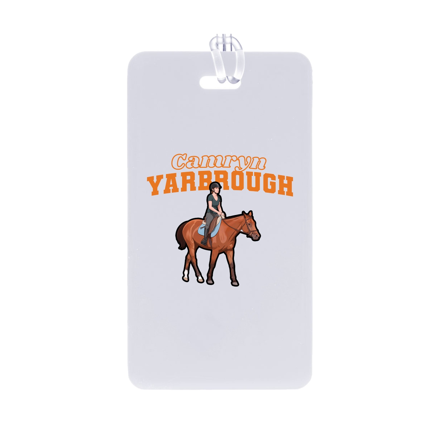 Bag Tag — Name Arch in Classic