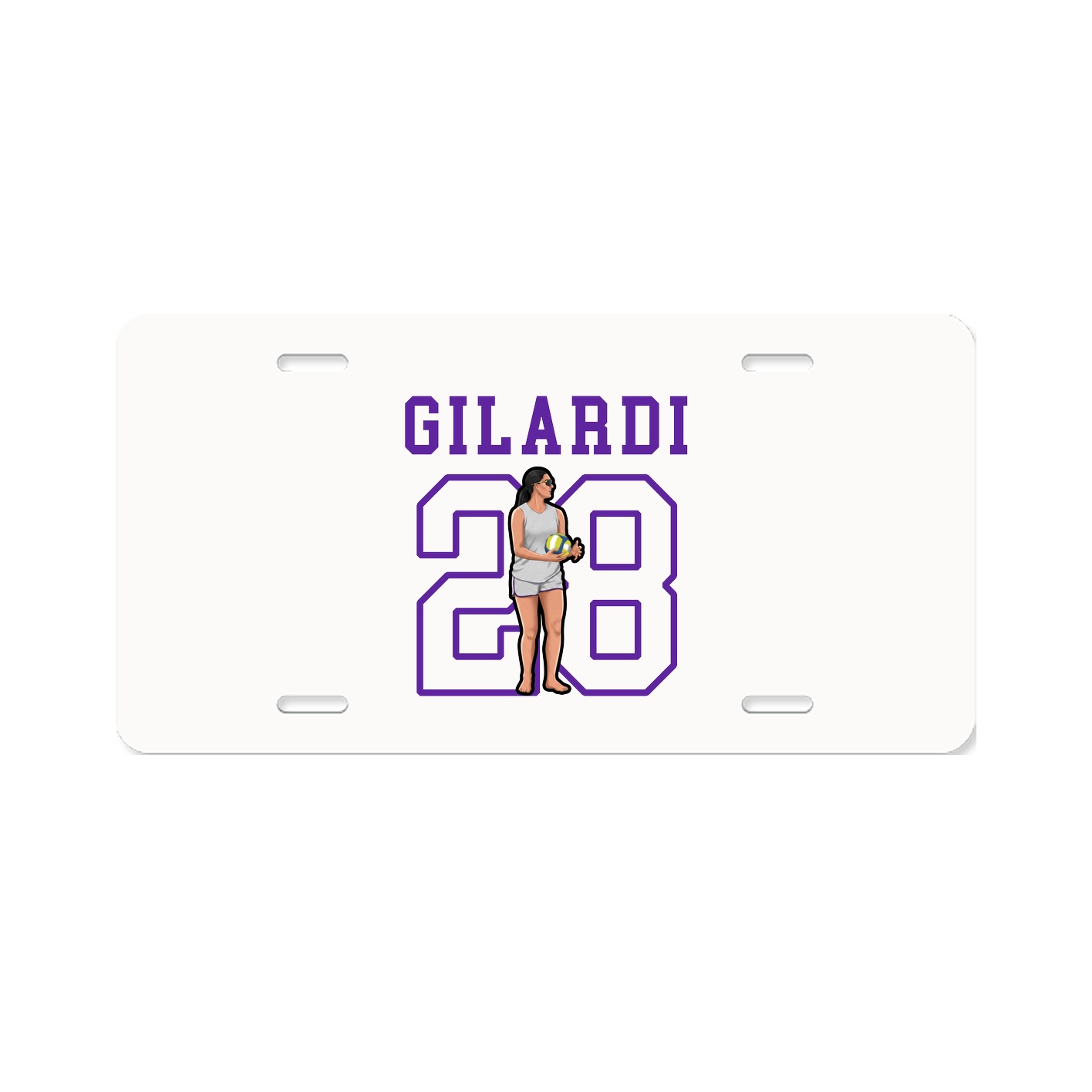 License Plate — Shirsey in Classic