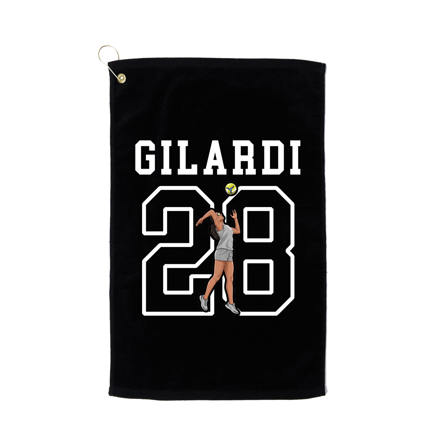 Golf Towel — Shirsey in Black