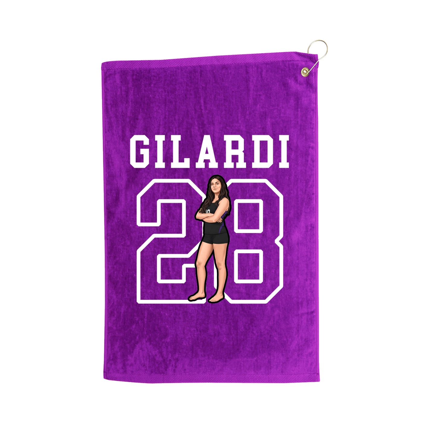 Golf Towel — Shirsey in Purple