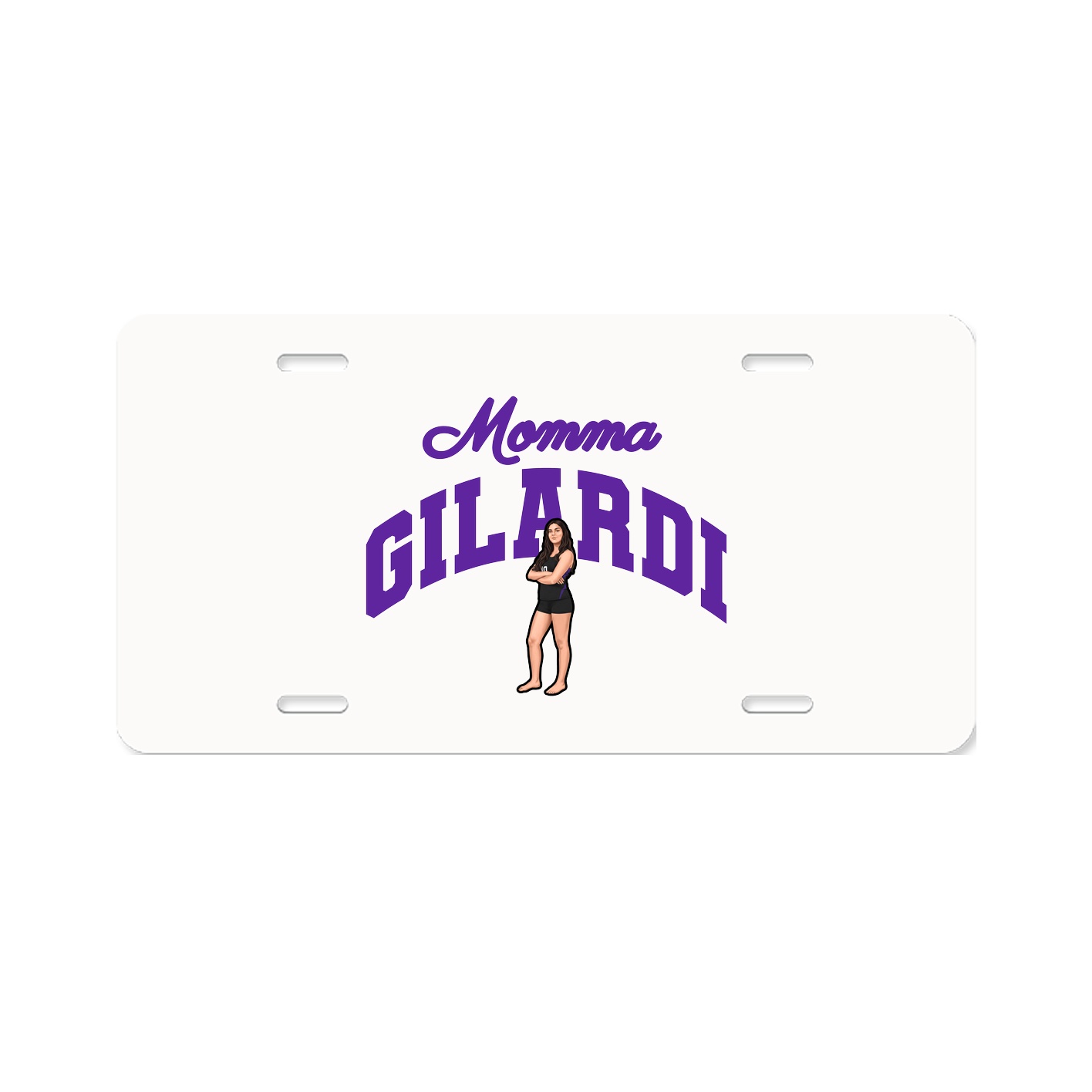 License Plate — Mothers Day Arch in Classic