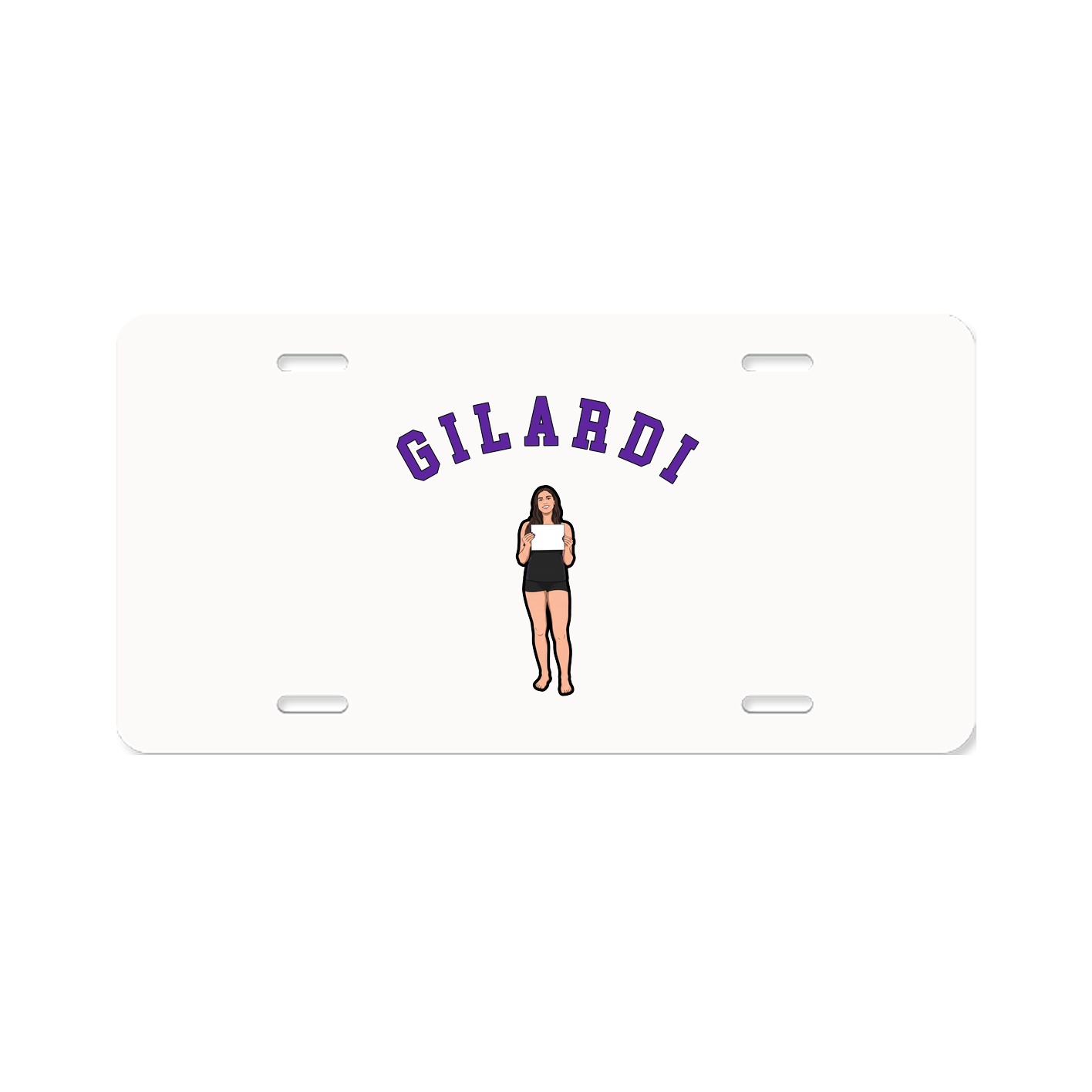 License Plate — Shirsey Arch in Classic