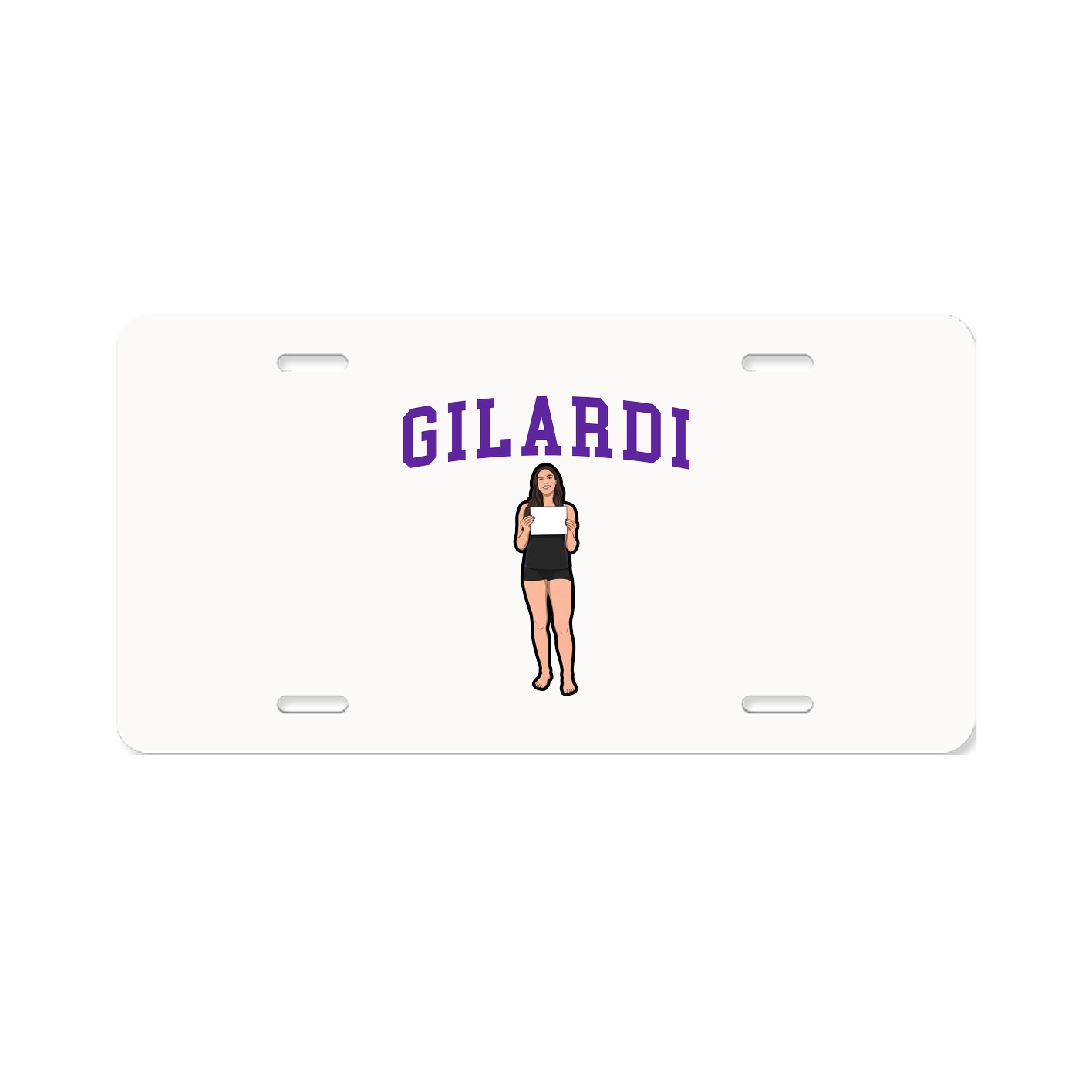 License Plate — Shirsey in Classic