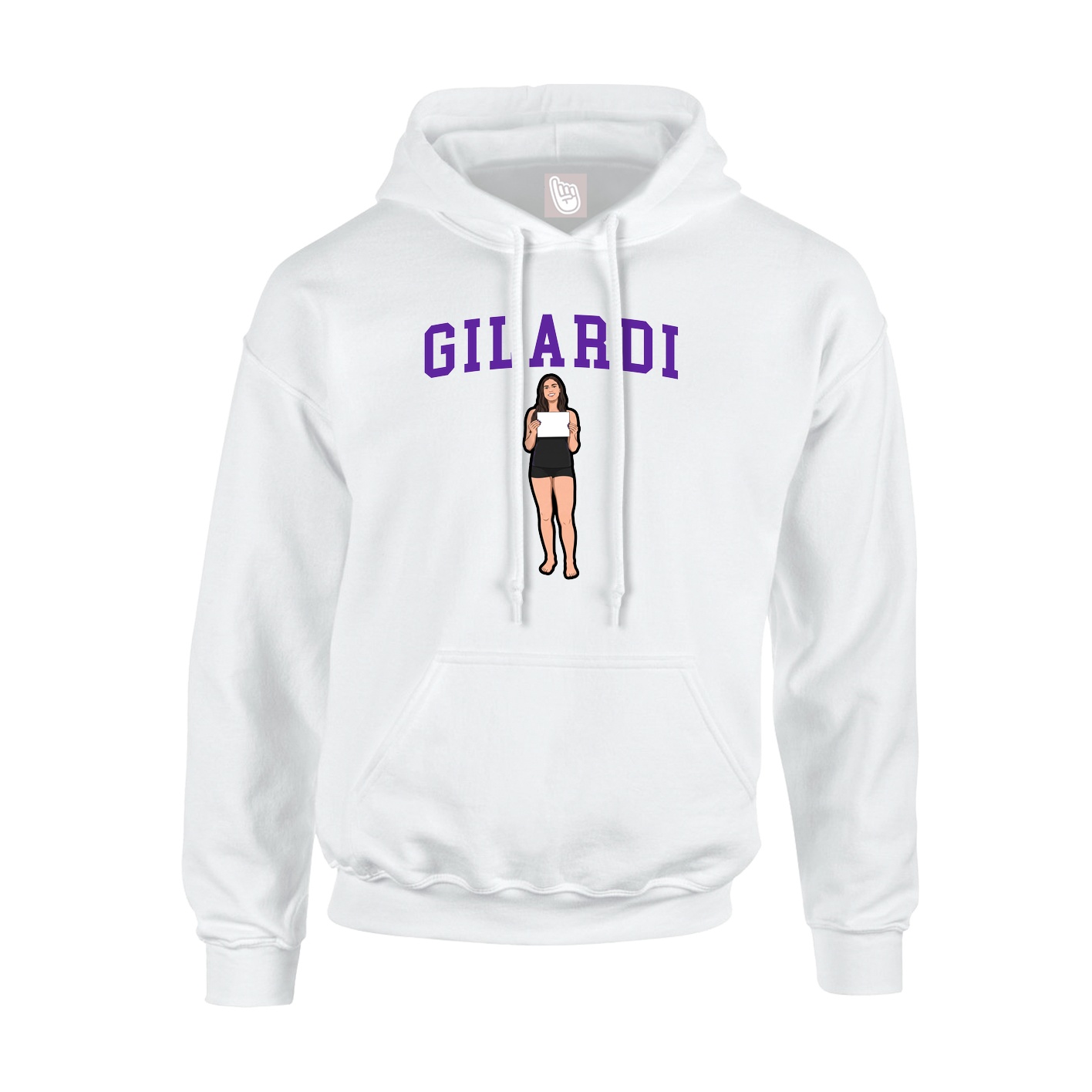 Youth Hoodie — Shirsey in White