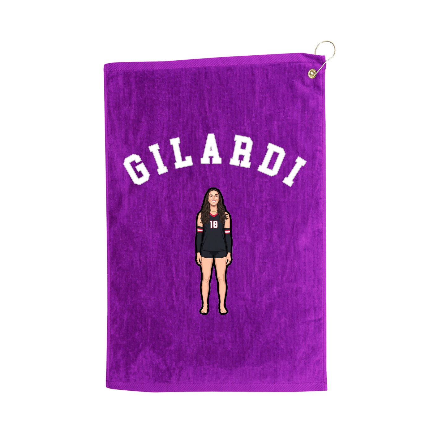 Golf Towel — Shirsey Arch in Purple