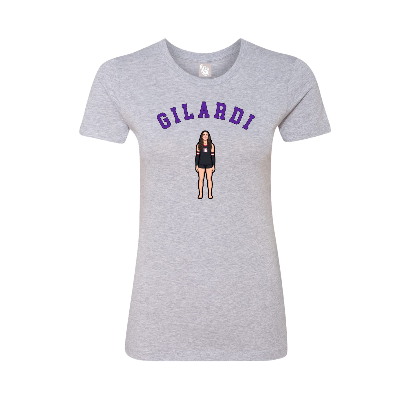 Womens Tee — Shirsey Arch in Grey