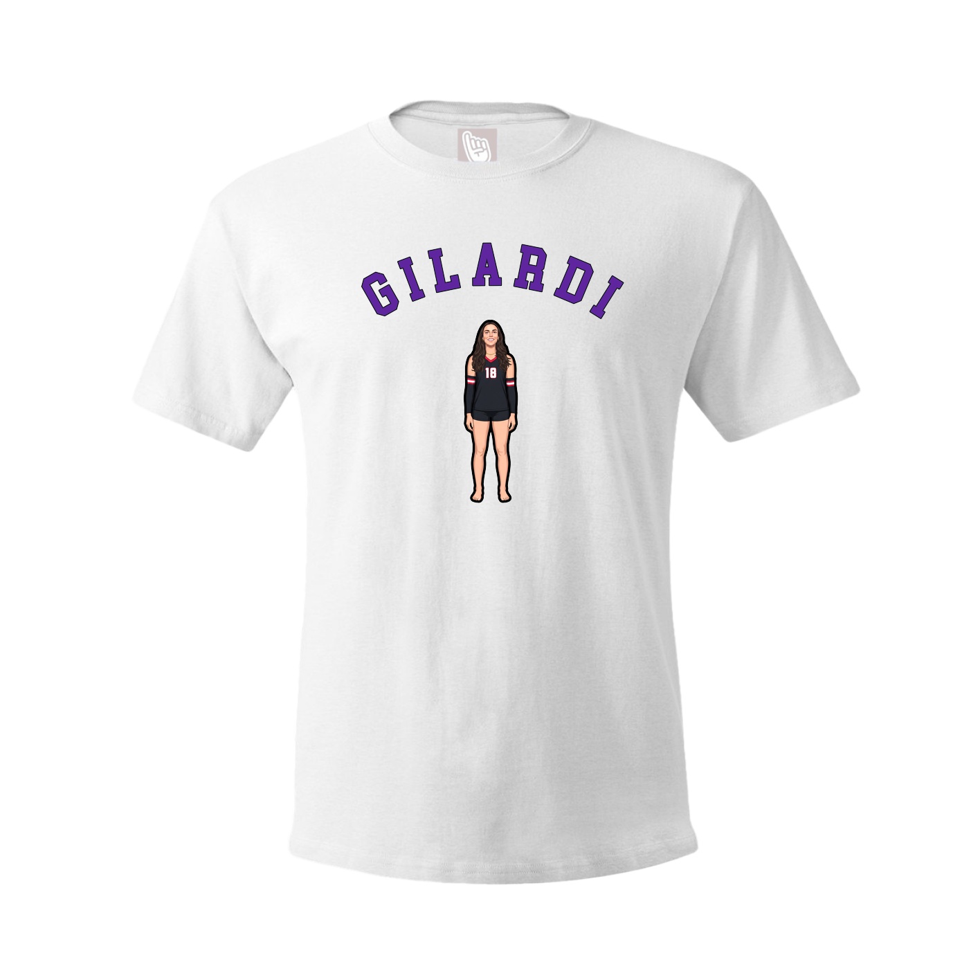 Youth Tee — Shirsey Arch in White