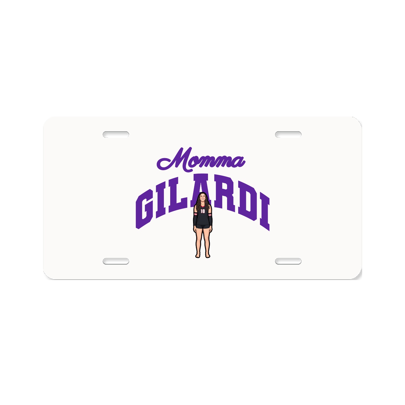License Plate — Mothers Day Arch in Classic