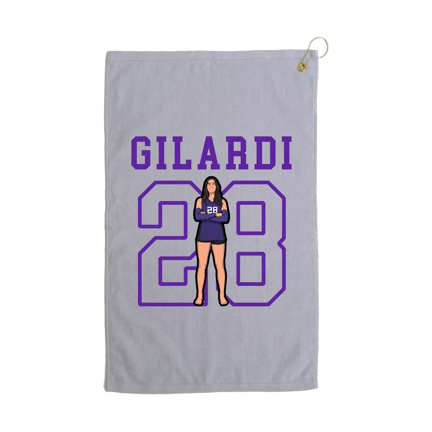 Golf Towel — Shirsey in Grey