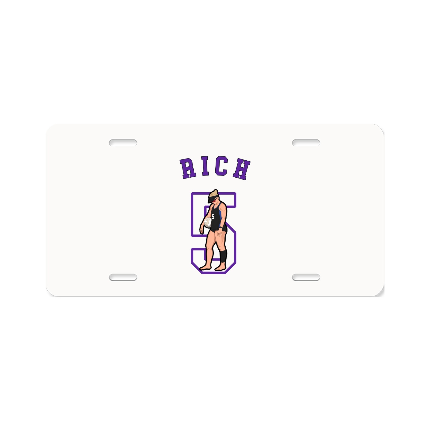 License Plate — Shirsey Arch in Classic