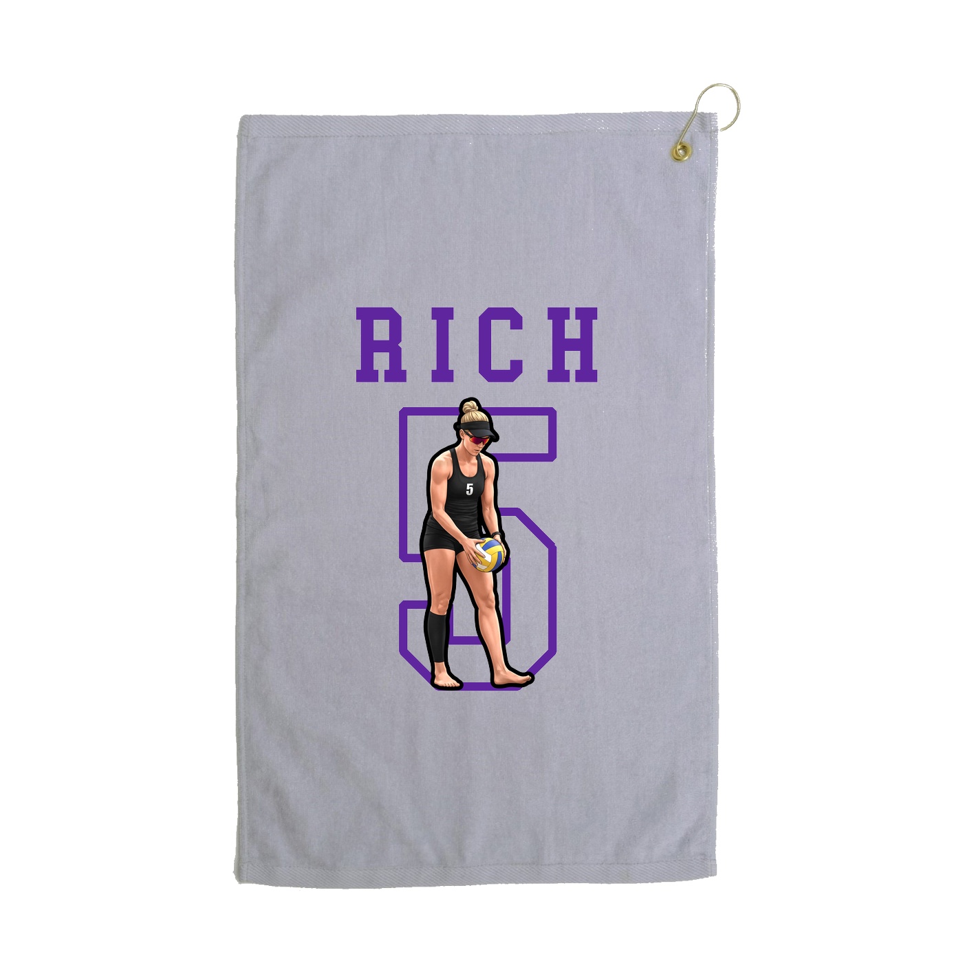 Golf Towel — Shirsey in Grey