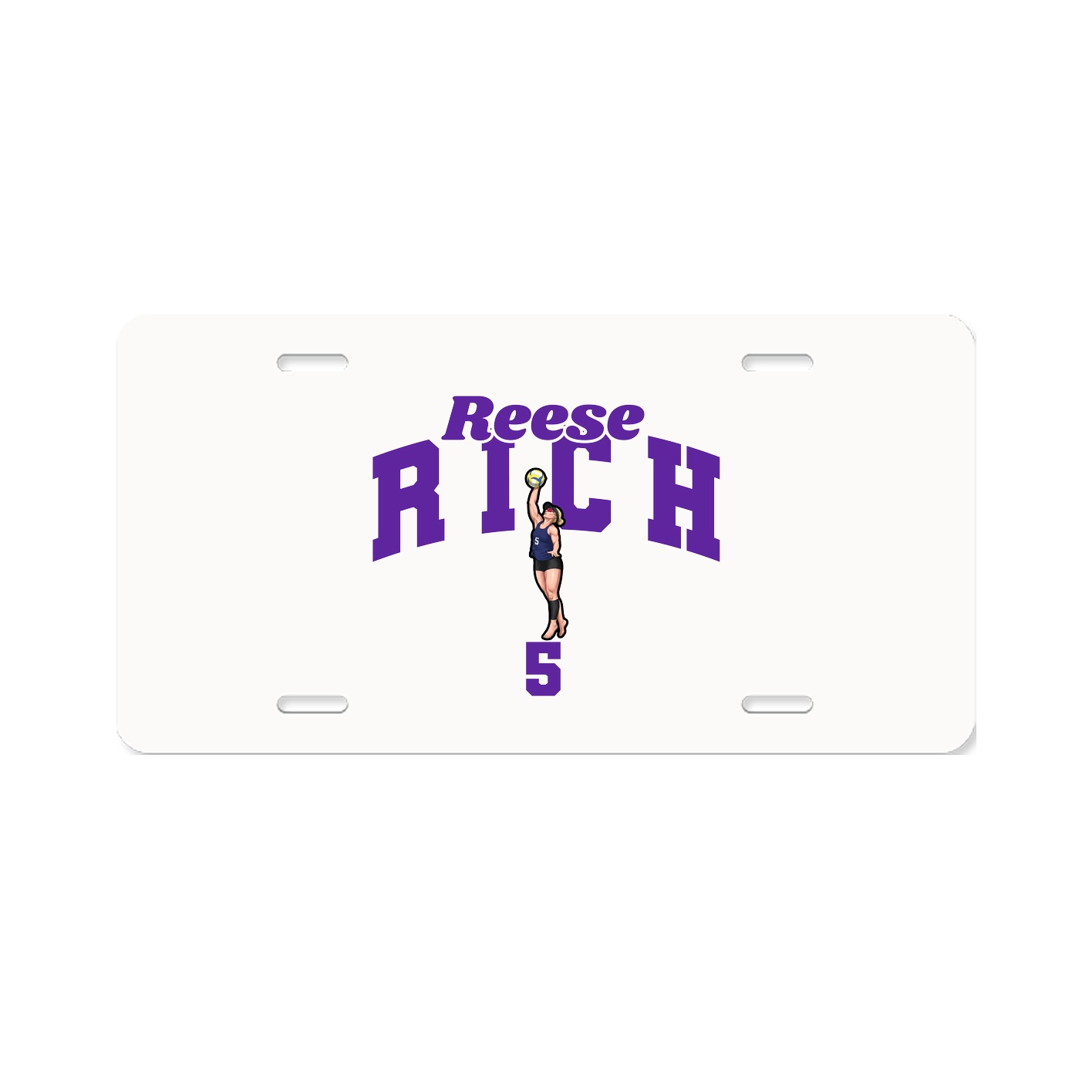 License Plate — Signature Arch in Classic
