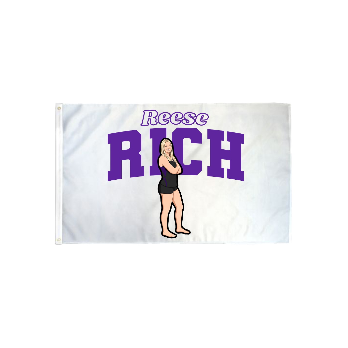3x5 Flag — Name Arch in Classic