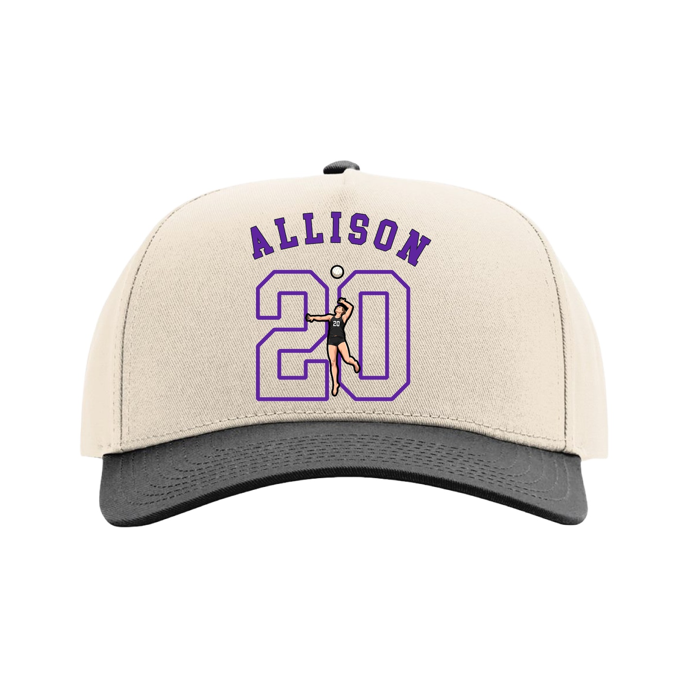 Full Fabric Five-Panel Champ Cap