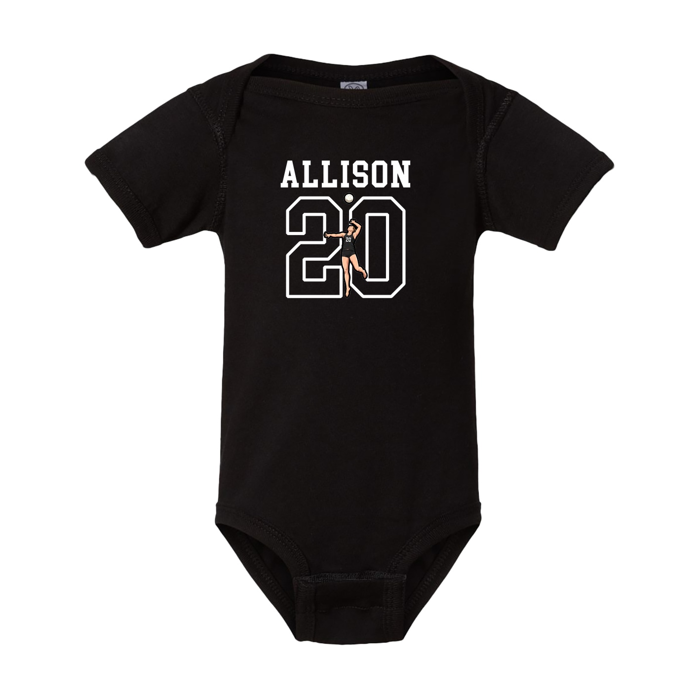 Baby Onesie — Shirsey in Black